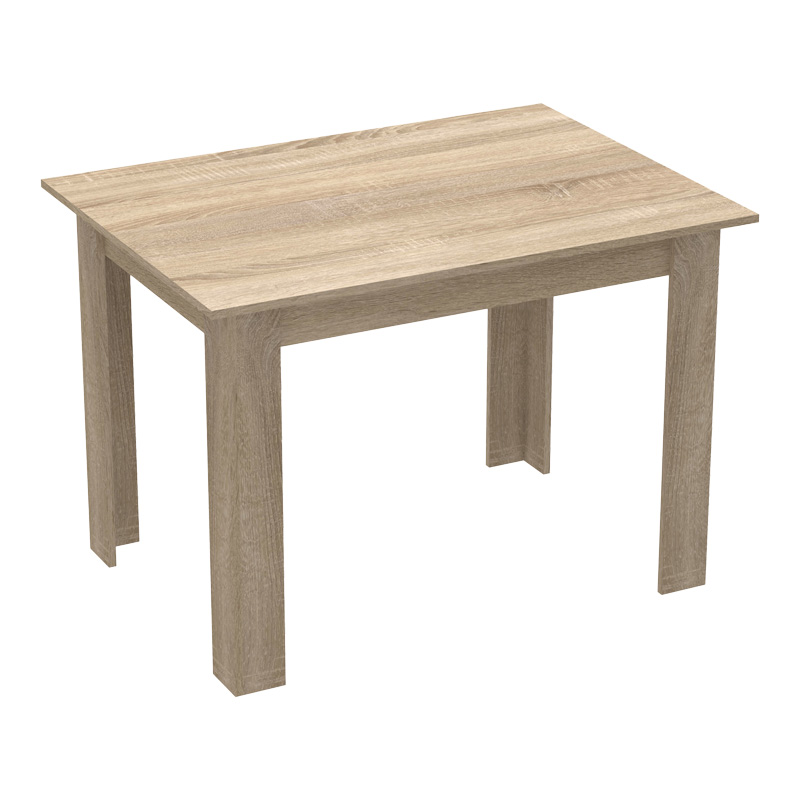 Τραπεζαρία Manka-Bella pakoworld σετ 5τεμ σε sonoma απόχρωση 110x80x70εκ