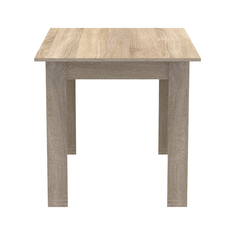 Τραπεζαρία Manka-Bella pakoworld σετ 5τεμ σε sonoma απόχρωση 110x80x70εκ