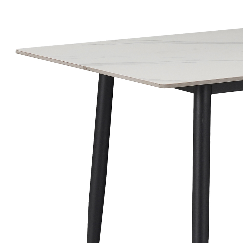 Parker-Gustas pakoworld dining table set of 5 sintered stone-black-anthracite 120x60x75cm Parker-Gustas pakoworld dining table set of 5 sintered stone-black-anthracite 120x60x75cm