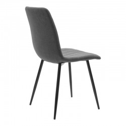 Dining table Natali-Noor pakoworld set of 3 pcs MDF white-dark grey-natural legs 80x80x76cm Dining table Natali-Noor pakoworld set of 3 pcs MDF white-dark grey-natural legs 80x80x76cm