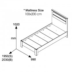 Student bedroom furniture package Coziness pakoworld set of 3pcs Student bedroom furniture package Coziness pakoworld set of 3pcs
