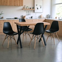 Student kitchen furniture package Pick pakoworld set of 5pcs Student kitchen furniture package Pick pakoworld set of 5pcs