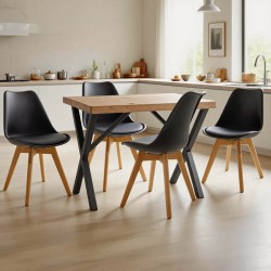 Student kitchen furniture package Delight pakoworld set of 5pcs Student kitchen furniture package Delight pakoworld set of 5pcs