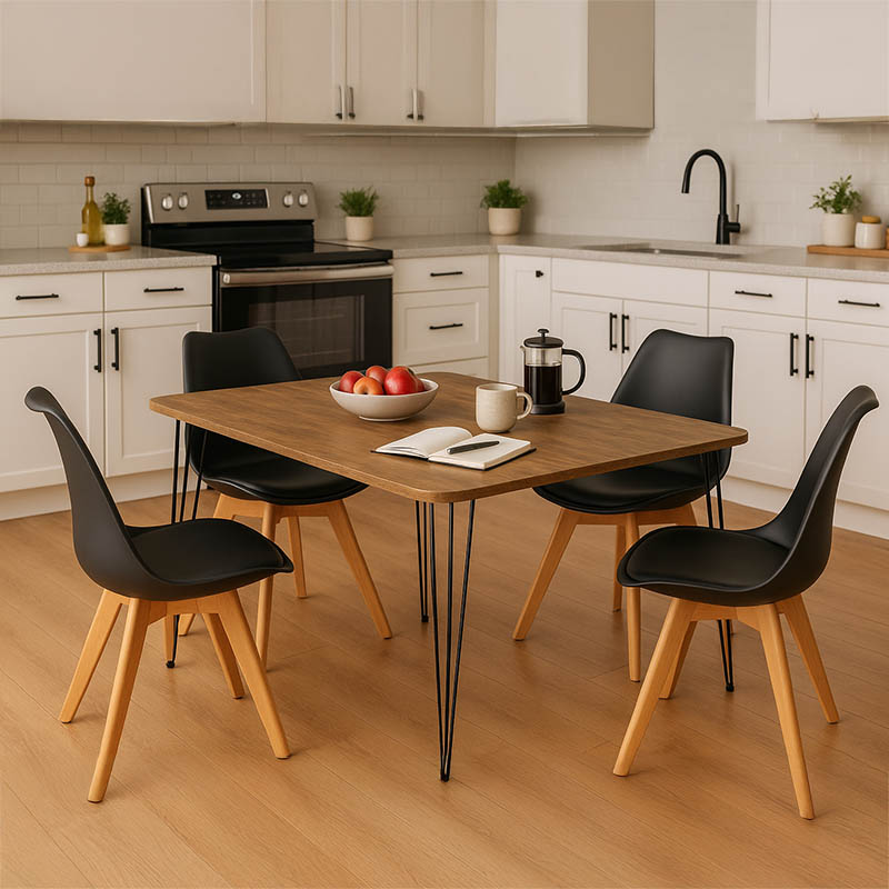 Tinge pakoworld student kitchen furniture package set of 5pcs