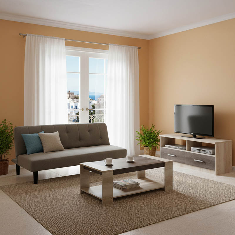 Student living room furniture package Reest pakoworld set of 3pcs