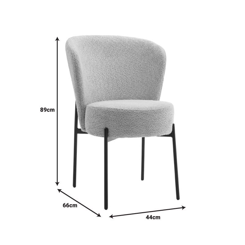Dining table Balou-Houlian pakoworld set of 3 pcs MDF black-mint fabric D80x73cm