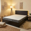 Bed with mattress Athos-Dreamer pakoworld wenge 160x200cm