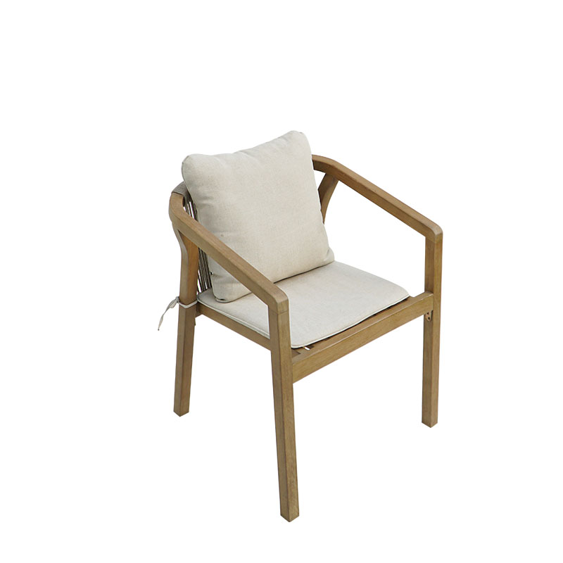 Τραπεζαρία Malibu pakoworld Σετ 9τεμ μασίφ ξύλο ακακίας 180x90x75εκ