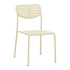Moraja Deraby Ι pakoworld set of 5 pieces cream metal 140x80x72cm
