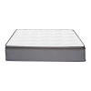 Κρεβάτι με στρώμα και συρτάρι Olympus-Perfecto pakoworld λευκό 120x200εκ