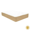 Κρεβάτι με στρώμα Athos Sleepy pakoworld sonoma λευκό 160x200εκ