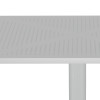 Τραπεζαρία Groovy Crossie pakoworld σετ 3τεμ λευκό PP 60x60x76εκ