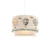 Παιδικό φωτιστικό οροφής Balon pakoworld σε κρέμα απόχρωση Φ30x20εκ