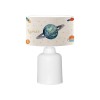 Children's table lamp Saturn pakoworld multi-colored-white D24x32cm
