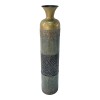 Decorative vase Ancian Inart metal colorful D15.9x77.5cm