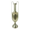 Decorative vase Dion Inart metal in gold color 19.7x19.1x73.7cm