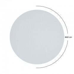 Table top Melody pakoworld HPL white marble Φ60cm 12mm thick Table top Melody pakoworld HPL white marble Φ60cm 12mm thick