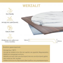 Skyline pakoworld table top Werzalit ivory Φ60cm, 25mm thick Skyline pakoworld table top Werzalit ivory Φ60cm, 25mm thick