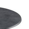 Table top Sizzle pakoworld Werzalit anthracite cement Φ60cm, 25mm thick