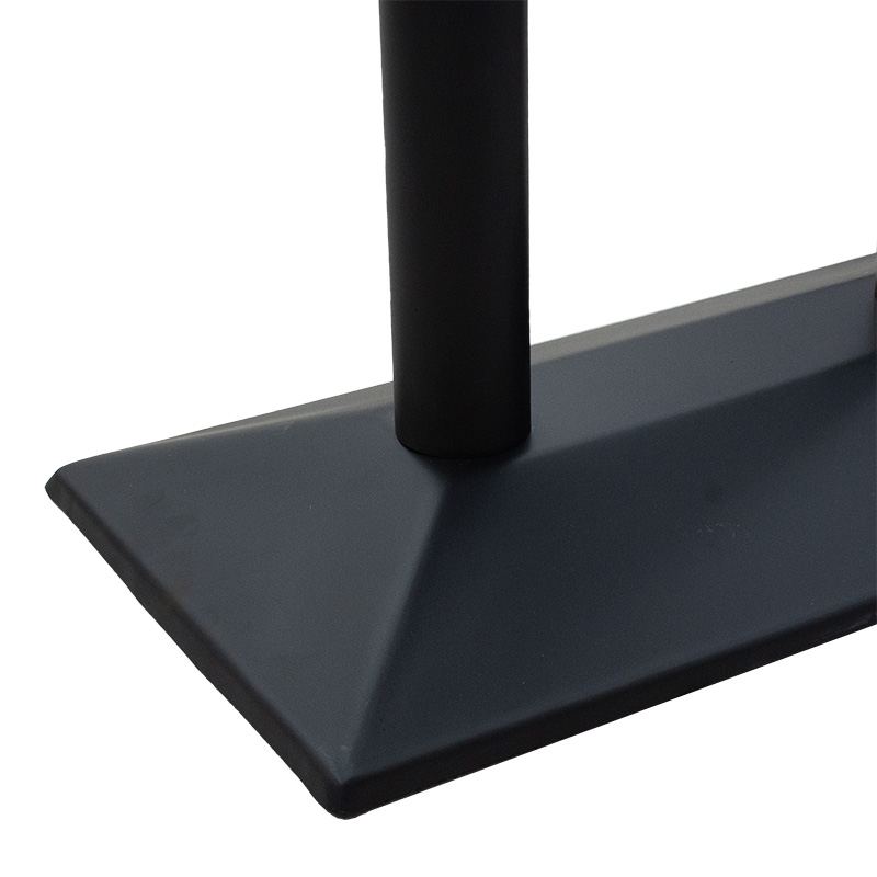 Table base Acclaim pakoworld metal black 73x40x72cm Table base Acclaim pakoworld metal black 73x40x72cm