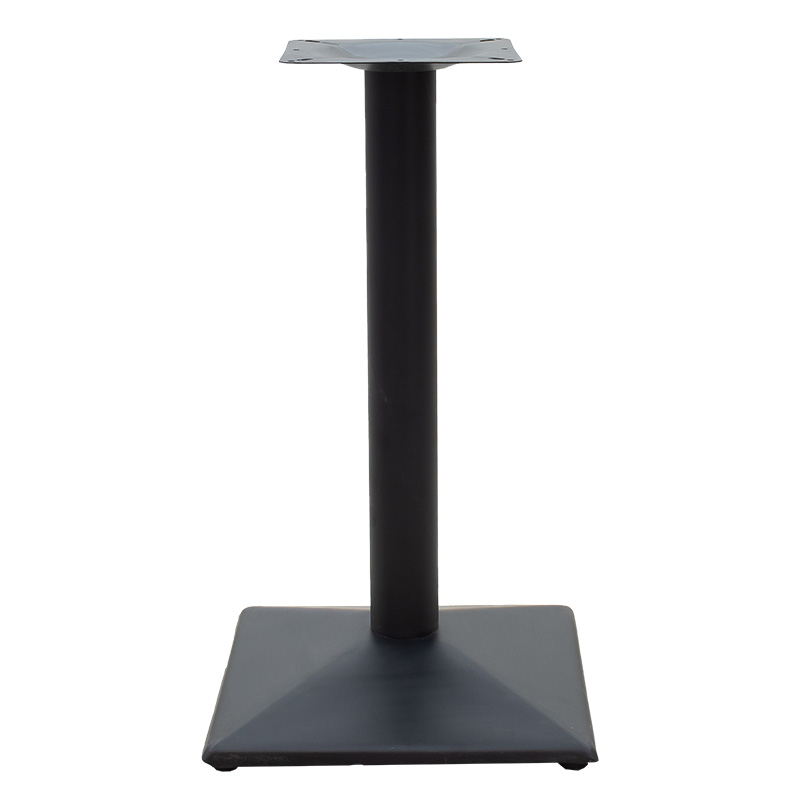 Table base Bold pakoworld metal black 40x40x72cm Table base Bold pakoworld metal black 40x40x72cm