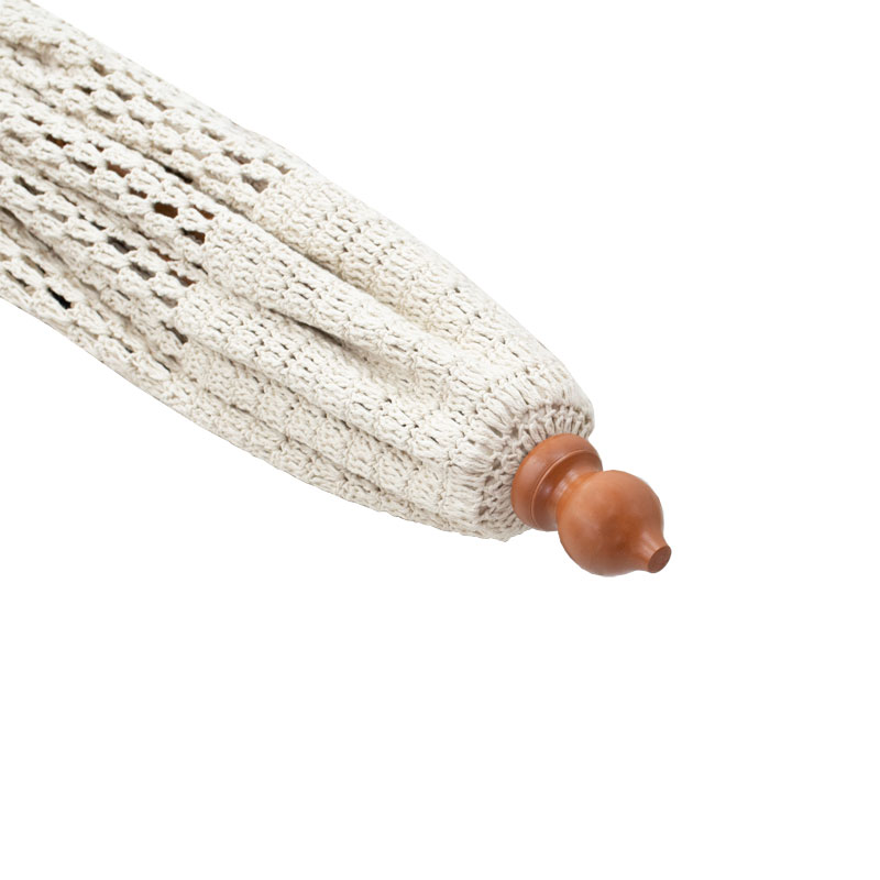 Umdrella Brilie pakoworld wood-macrame D2.70x2.60 m ecru Umdrella Brilie pakoworld wood-macrame D2.70x2.60 m ecru