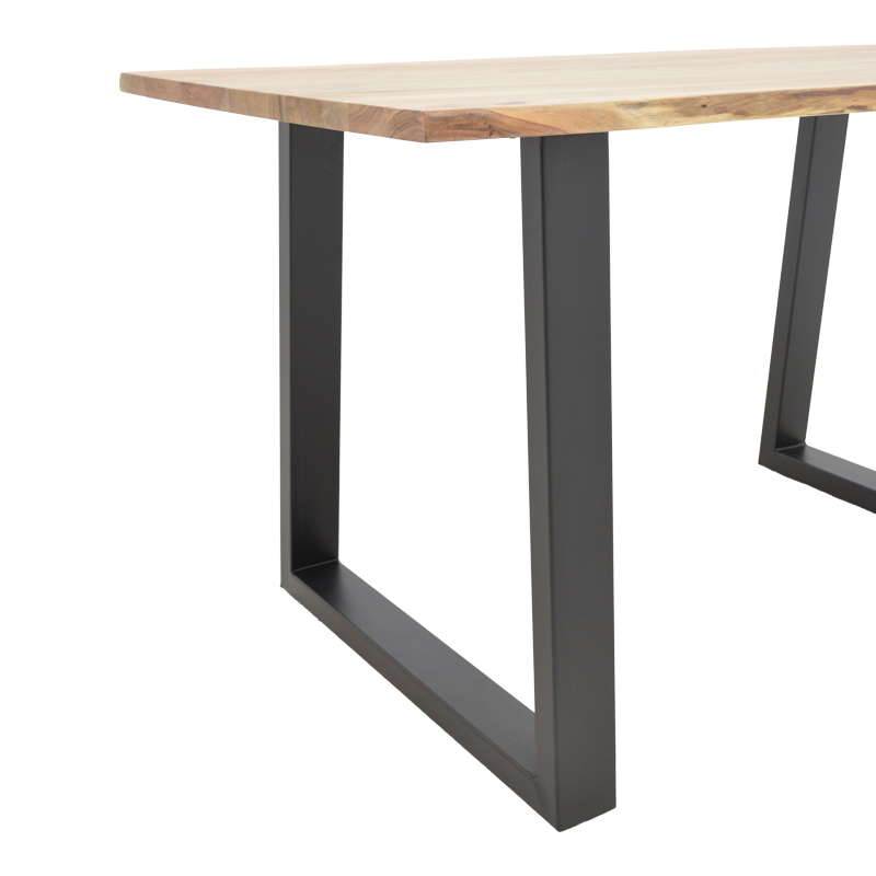 Avron pakoworld natural solid acacia wood table 140x80x76cm Avron pakoworld natural solid acacia wood table 140x80x76cm