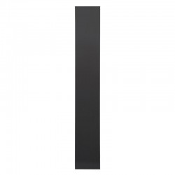Bookcase Tars pakoworld dark grey-black 84x24x157cm