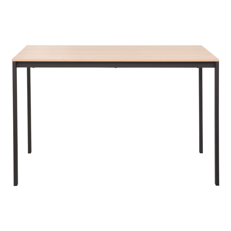 Faragio pakoworld metal table in natural - black shade 120x75x75cm Faragio pakoworld metal table in natural - black shade 120x75x75cm