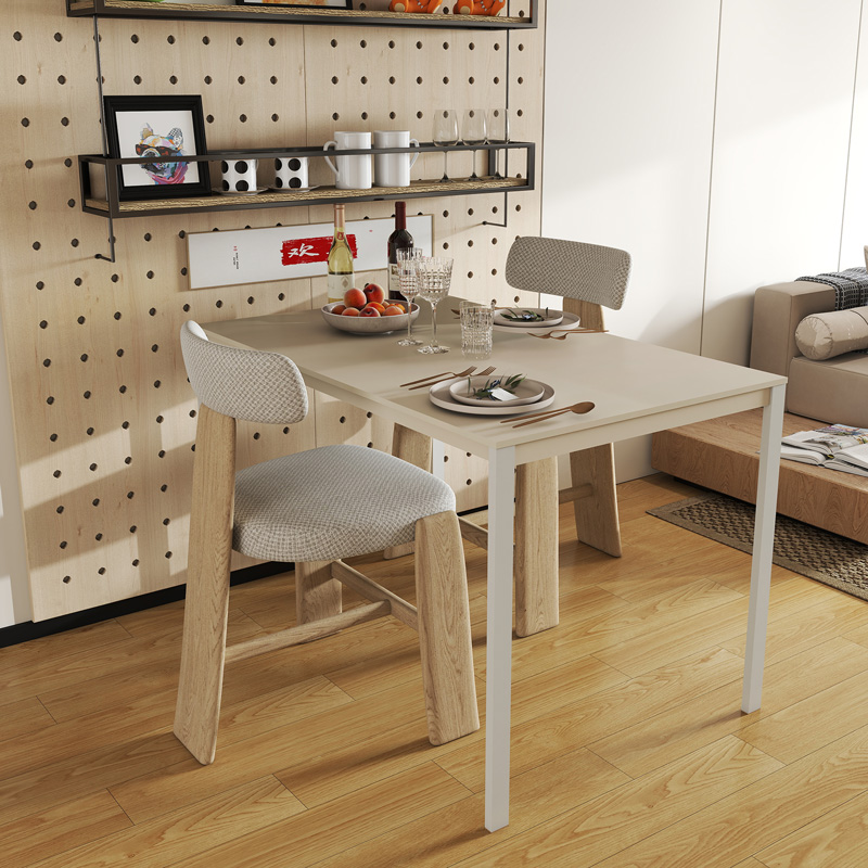 Faragio pakoworld metal table in grey- beige shade 120x75x75cm Faragio pakoworld metal table in grey- beige shade 120x75x75cm