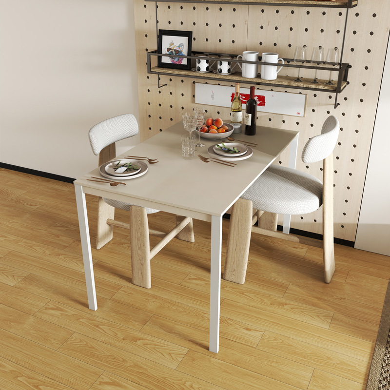 Faragio pakoworld metal table in grey- beige shade 120x75x75cm Faragio pakoworld metal table in grey- beige shade 120x75x75cm