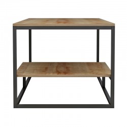 Coffee table Tondo pakoworld natural 120x60x50cm Coffee table Tondo pakoworld natural 120x60x50cm
