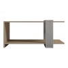 Coffee table Masasi pakoworld in sonoma-grey cement color 80x50x35cm