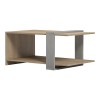 Coffee table Masasi pakoworld in sonoma-grey cement color 80x50x35cm