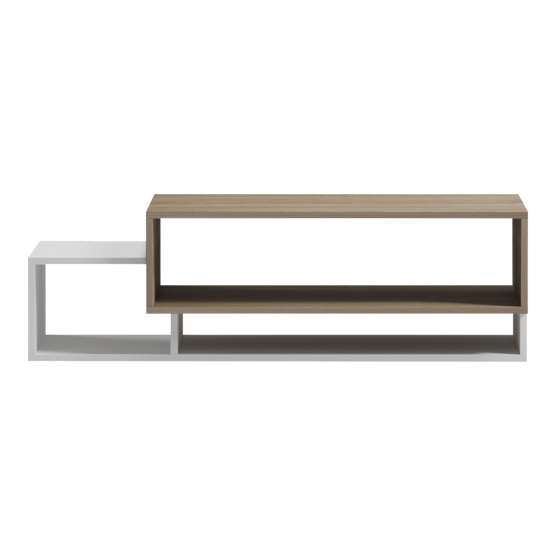 Dekost pakoworld coffee table in sonoma-white shade 105x50x32cm Dekost pakoworld coffee table in sonoma-white shade 105x50x32cm