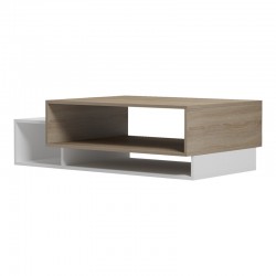 Dekost pakoworld coffee table in sonoma-white shade 105x50x32cm Dekost pakoworld coffee table in sonoma-white shade 105x50x32cm