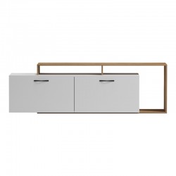 Tobler pakoworld TV cabinet in white-oak color 170x40x53cm Tobler pakoworld TV cabinet in white-oak color 170x40x53cm