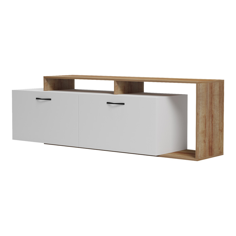 Tobler pakoworld TV cabinet in white-oak color 170x40x53cm Tobler pakoworld TV cabinet in white-oak color 170x40x53cm