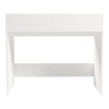 Artemisia pakoworld bedroom console-dressing table in white 90x45x76.8cm