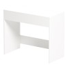Artemisia pakoworld bedroom console-dressing table in white 90x45x76.8cm