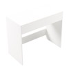 Artemisia pakoworld bedroom console-dressing table in white 90x45x76.8cm