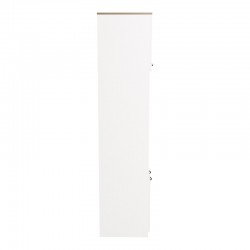 Rowan pakoworld kitchen cabinet in white-sonoma shade 60x42x182cm Rowan pakoworld kitchen cabinet in white-sonoma shade 60x42x182cm