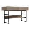 Console table Vien pakoworld in sonoma-black color 139x43x75.5cm