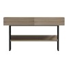 Console table Vien pakoworld in sonoma-black color 139x43x75.5cm