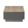 Coffee table Winey pakoworld in sonoma-antthracite color 90x60x31.5cm