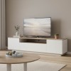 Tv stand Winey pakoworld in sonoma-white color 180x44.5x44.5cm