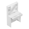 Dressing table Efilia pakoworld with led in white color 90x40x145cm