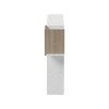Wall shelf rack Wenia pakoworld in sonoma-white 99.5x15x61cm