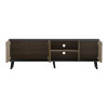 Tuscany pakoworld sonoma-anthracite TV stand 180x41x51cm