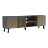 Tuscany pakoworld sonoma-anthracite TV stand 180x41x51cm